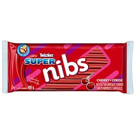 Twizzlers Super Nibs Cherry Flavored (400g / 14oz per pack)