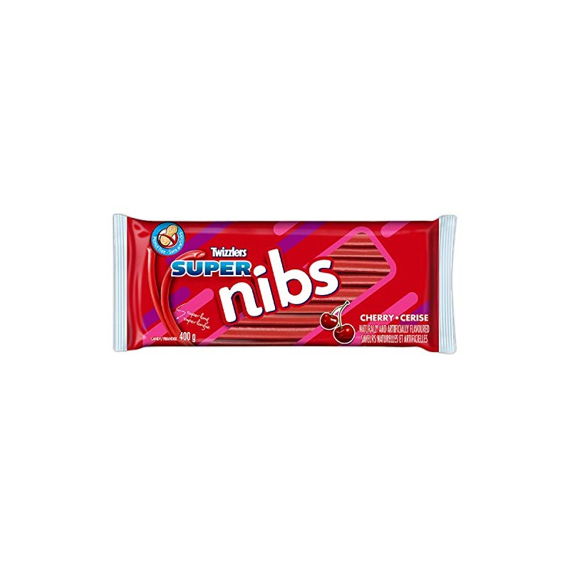 Twizzlers Super Nibs Cherry Flavored (400g / 14oz per pack)