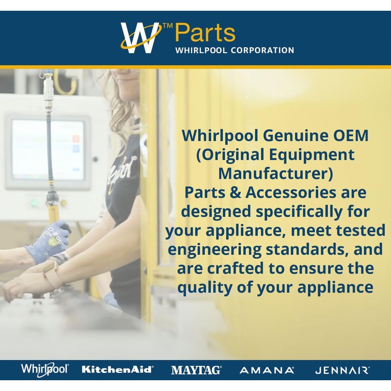Whirlpool W11550898 Genuine OEM Washer Dispenser Tray Replacement Part -