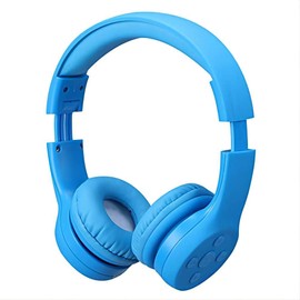 Kids Bluetooth Headphone, Yusonic Wireless Headphones Over-Ear headsets with Music Share Port and Built-in Microphone for Calling（blue01）