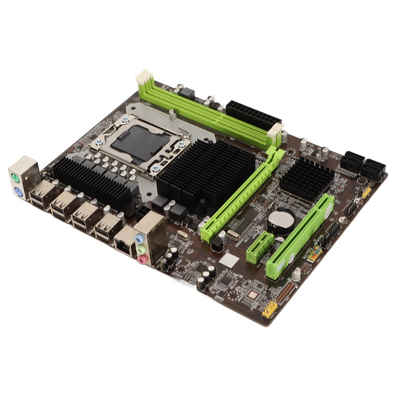 X58 Pro DDR3 Motherboard Dual Channel 2 DDR3 4 SATA2.0