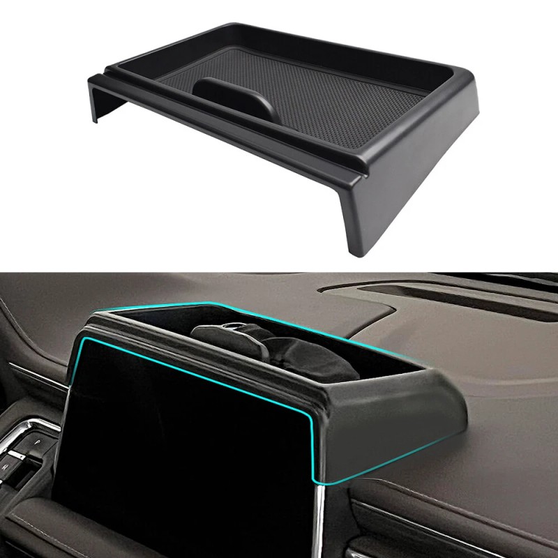 Unbranded Dash Storage Tray Dashboard Screen Rear Organizer For 2021-24