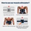 Unbranded ABS Stimulator Toner Fitness Belts Exerciser EMS Abdominal Muscle