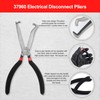 Electrical Connector Pliers, Electrical Disconnect Pliers for Cars, Straight and