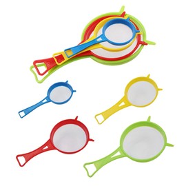 Ximimark 8PCS Premium Mesh Strainers Set - Durable Handle for Effortless Sieving of Tea, Juice, Flour & More - Versatile Kitchen Gadgets, Free Tools for Effortless Straining