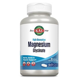 KAL- “Magnesio Glicinato ActivGels 315mg, Suplemento de Magnesio de Alta Absorción para Músculo, Nervio y Hueso
