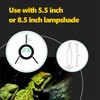 haizusai 4pcs Reptile Heat Lamp Clips & Hangers Kit -