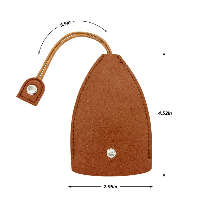 Moioee Car Key Case, 2PCS Creative Pull-Out Key Sleeve Keychain