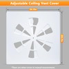 BigHead 24" x 24" Adjustable Ceiling Vent Cover - Air