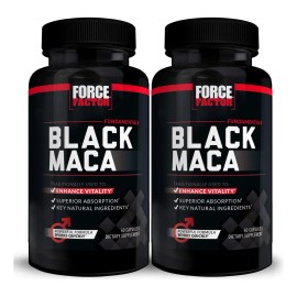 Suplemento De Vitalidad De Raíz De Maca Negra Para Hombres C