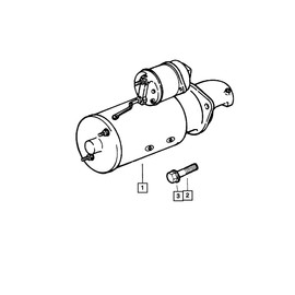 Mopar 4429834 SCREW STARTER MOTOR