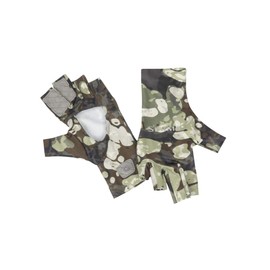 Simms SolarFlex SunGlove - UPF 50+ 保護 軽量 & 通気性 指なし手袋 釣り ハイキング アウトドア
