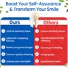 DENTELO Teeth Whitening Strips- Mint Flavor, Zero Sensitivity, Enamel Safe,