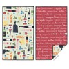Wine & Cheese Please Microfiber Towel