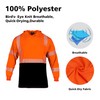 VENDACE 3pcs Safety Reflective High Visibility Long Sleeve Shirts ANSI