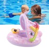 Inflatable Baby Swim Float Cartoon Shape Double Handle Inflatable Baby