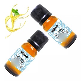 Natturall Aceite Esencial Menta Puro 100% Natural Difusor Contiene 2