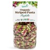 Food to Live Organic Striped Farfalle Pasta, 8.8 oz (Pack of 1) - Italian Artisan Tri-Color Bow-Tie Pasta. Made with Semolina, Beet and Spinach.
