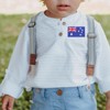 iplusmile 4pcs Australia Flag Iron Patches Embroidered Badge for Jackets