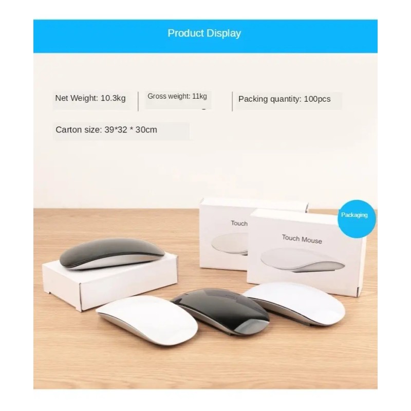 Ratón Mágico Inalámbrico Con Bluetooth Para Pc,apple,macbook