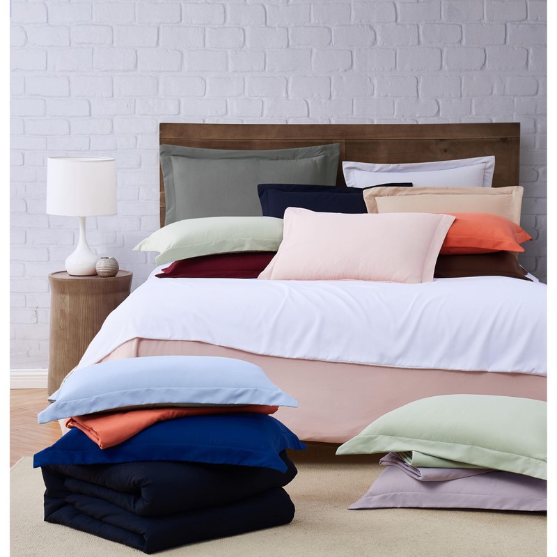 TRULY SOFT Everyday Duvet Set Grey Polyester 2-Piece Twin XL