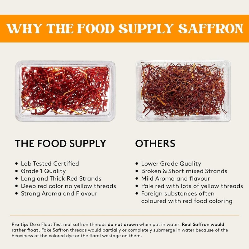 Saffron, Finest Pure Premium Saffron Safran, Great Taste Award Winner