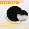 Partuto 1pc 5" 125mm Universal Wool Polishing Buffing Pad -