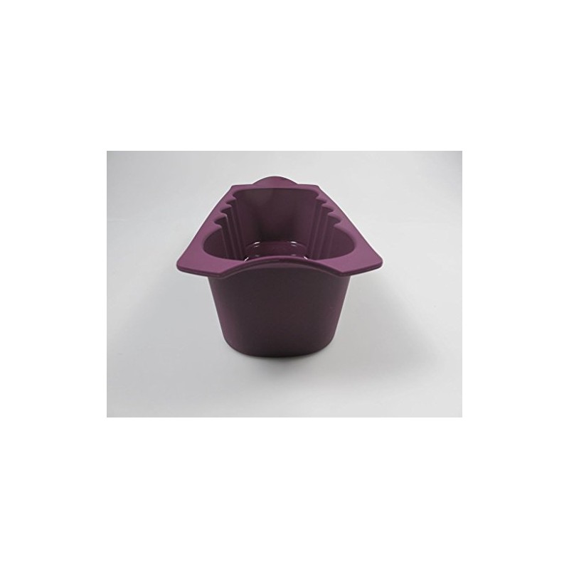 Tupperware 30122 Easyplus Moule aus Silikon, Muschelform, Mauve, 1,5 l
