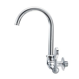 SANEI (Sanei) Kitchen Faucet Lever Handle and Gooseneck Pipe, Suitable for Inland and Cold Regions A2316-13