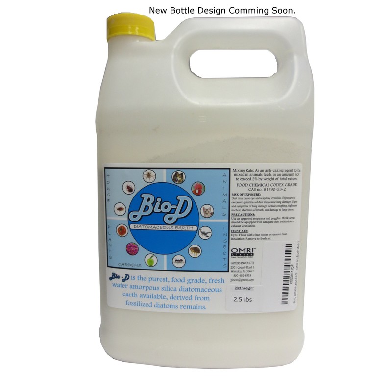 Bio-D Food Grade Diatomaceous Earth (2.5-Pound Jug)
