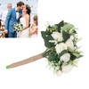 Wedding Bouquet Artificial Fake Flower Bouquet Romantic Bridal Hand Bouquet