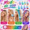 Tinte para el Cabello de 8 Colores, Color Duradero, Unisex