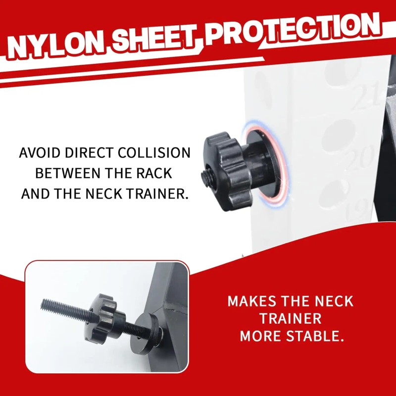 Neck Trainer Designed to Strengthen Neck Muscles Compatible 25mm Diameter