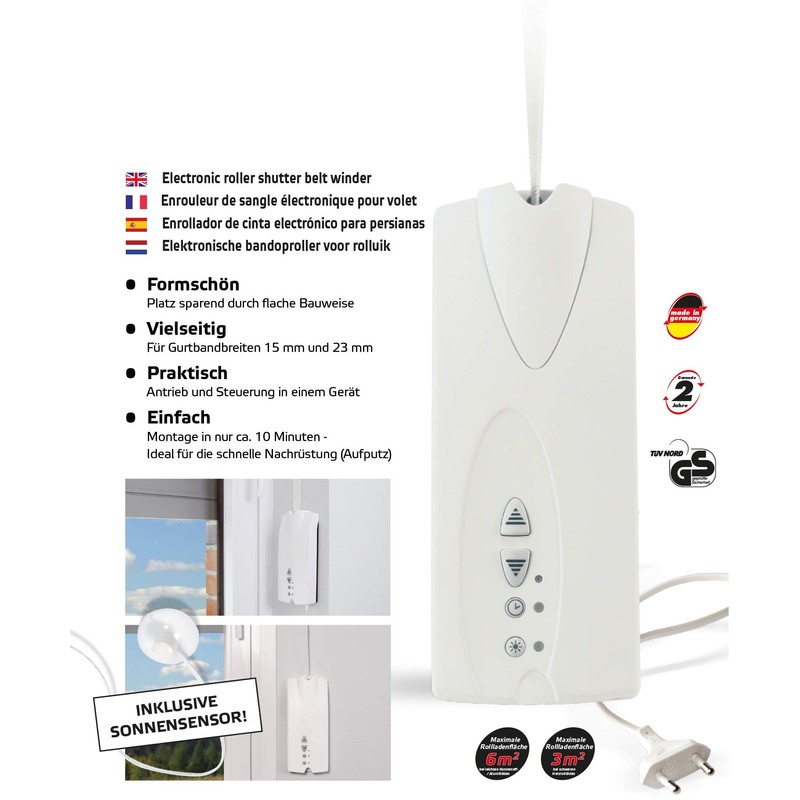 Superrollo ProfessionalSR10070 Max. roller shutter weight 30 kg