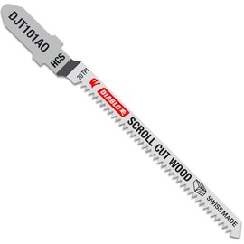 Diablo High Carbon Steel Jig Saw Blade Set for Wood - High Carbon Steel Tooth Design - T-Shank, 3-1/4" Length, 20 TPI - DJT101AO5