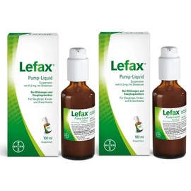 Lefax Pump Liquid Double Pack (2 x 100 ml)