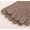 [Not Set] Women's 5 Toe Socks, Cotton Blend, All Year,