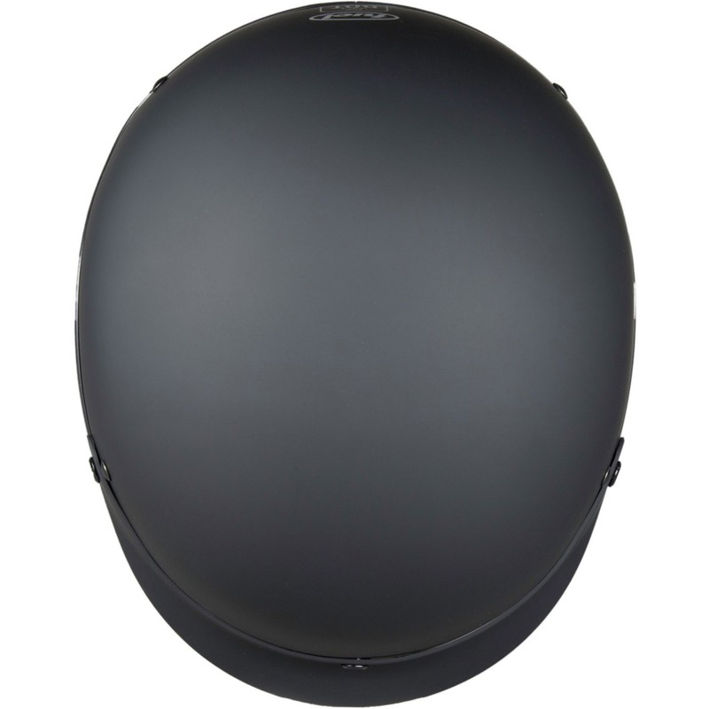 Raider 26-619-16 Unisex-Adult Motorcycle Half Helmet (Matte Black, X-Large)