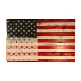 50 Star Stencil Template 10.5 X 15 (Actual Size 10.5 X 14.82) for Making Wood American Flags and Wall Stencils. Made from Thick Reusable 14mil Mylar Plastic