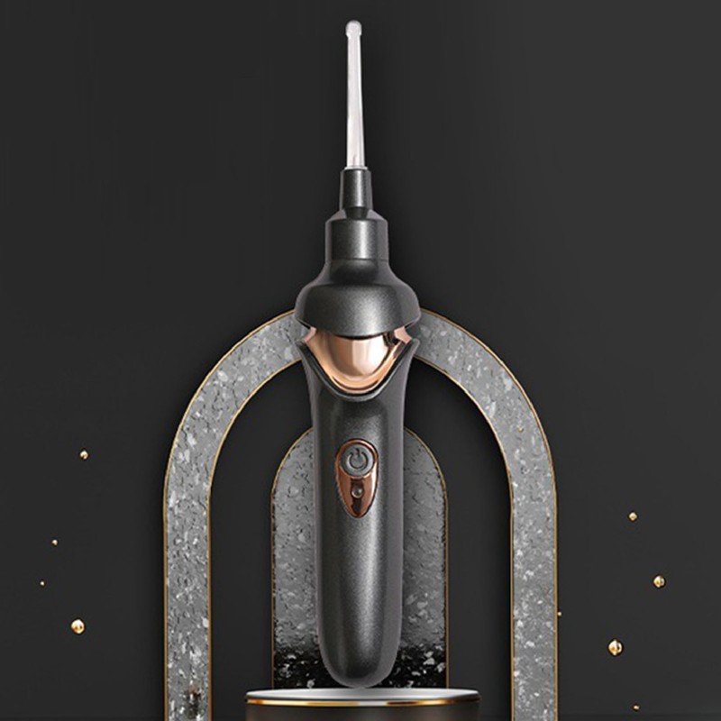 LED Lighted Earpick Set Low Noise Deep Cleansing Electric Ear