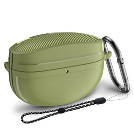 YQGFashbf - Funda para Sony WF-1000XM5 WF 1000XM5 2023, funda protectora de TPU a prueba de golpes, diseñada para Sony WF1000XM5 para auriculares inalámbricos Sony XM5 con llavero y cordón (verde)