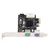 PCIe to PS/2 Adapter Card MCS9990CV Chip Built in USB2.0
