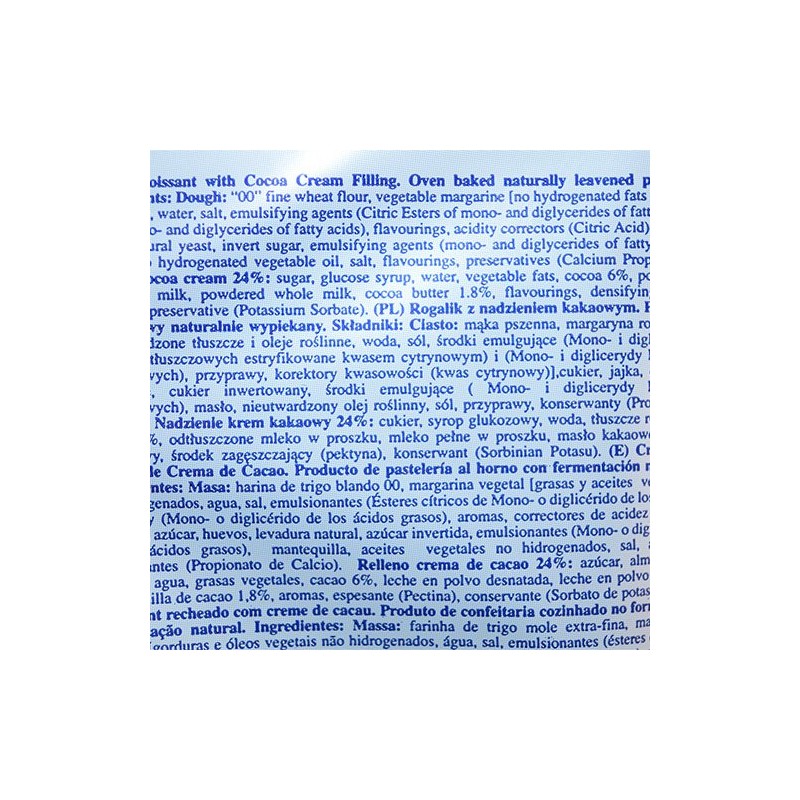 Antonelli Croissants with Cocoa Cream Filling 400g