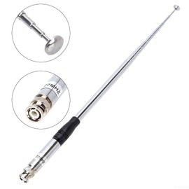 CB Radio Antenna, Telescope/Rod Portable Antenna, 27MHz BNC Telescopic HT Antenna 9"-51" for CB Radio