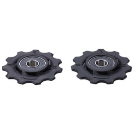 BBB Cycling, 2x 11-T Derailleur RollerBoys Rear Wheel Pulleys for Urban and Road Bikes, 9- 10- and 11-Speed Campagnolo Shimano and SRAM BDP-02