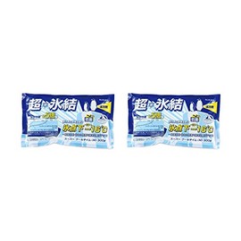 Captain Stag UZ-13182 Ice Pack, Super Cool Time, Super Freezing, Approx. 5 Times the Cooling Effect, Below Freezing, Approx. 13°C to -16°C, Cold Retention Approx. 140 Minutes, M Size, 10.6 oz (300 g), Set of 2