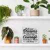 Inspirational Quote Decorative Wooden Box Sign All Your Dreams Can