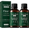 NativeBloom 𝖥𝗅𝗈𝗐+ 𝖫𝗒𝗆𝗉𝗁𝖺𝗍𝗂𝖼 𝖣𝗋𝖺𝗂𝗇𝖺𝗀𝖾, 3pcs