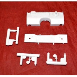 MPC 1968 Dodge Coronet R/T HT Radiator and Firewall 1/25