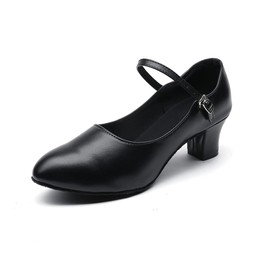 MSMAX Character Shoes for Women Dance Heels Girls Dancing Pumps for Ballroom Flamenco Tango Latin 10.5 M US Women